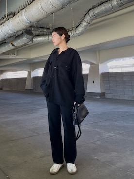 「REPRODUCTION OF FOUND（リプロダクションオブファウンド）のアイテム（スニーカー）」を使った、てらまゆさん（レディース・160cm）の秋コーディネート