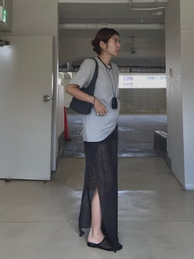 「アイテム（ハンドバッグ）」を使った、てらまゆさん（レディース・160cm）の秋コーディネート