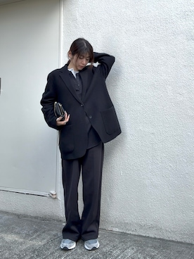 「CELINE（セリーヌ）のアイテム（バッグ）」を使った、てらまゆさん（レディース・160cm）の春コーディネート