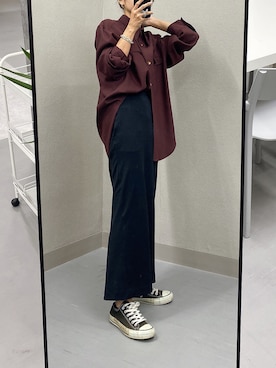 てらまゆさん（レディース・160cm）の秋コーディネート