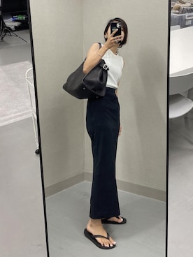 てらまゆさん（レディース・160cm）の夏コーディネート