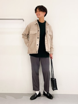Takuさん（メンズ・180cm）の秋コーディネート