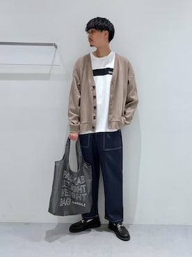 「エコバッグ」｜Takuさん（メンズ・180cm）の春コーディネート