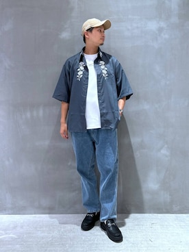 Takuさん(メンズ・180cm)の夏コーディネート