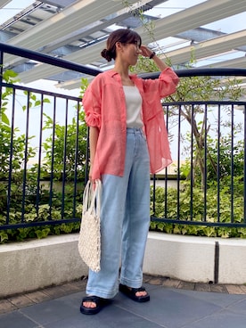 mさん(レディース・158cm)の夏コーディネート