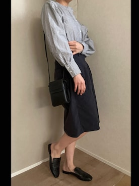 「VERMEIL par iena（ヴェルメイユパーイエナ）のアイテム」を使った、uchi!さん（レディース・162cm）の春コーディネート