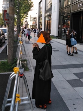 「LAPUIS（ラピュイ）のアイテム」を使った、まーさん（レディース・159cm）の秋コーディネート