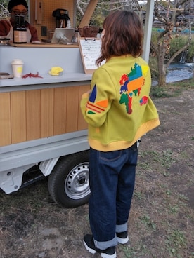 「adidas Originals by JEREMY SCOTT（アディダスオリジナルスバイジェレミースコット）のアイテム」を使った、まーさん（レディース・159cm）の冬コーディネート
