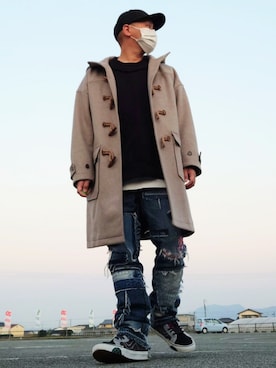 ADAM ET ROPE'(アダムエロペ)のダッフルコートを使った人気
