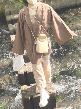 こもさん（レディース・153cm）の秋コーディネート