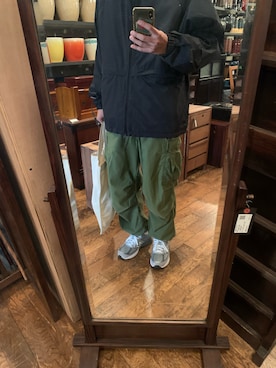 「M65」｜「アイテム（その他アウター）」を使った、kzs さん（メンズ・175cm）の冬コーディネート