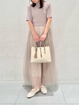 「HEYUMM」｜megさん（レディース・153cm）の春コーディネート