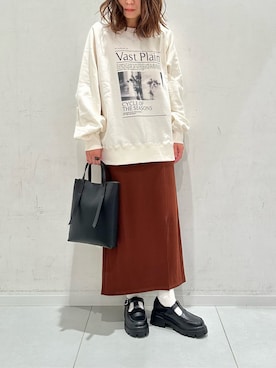 megさん（レディース・153cm）の春コーディネート