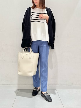 「RODE SKO」｜「アイテム（その他シューズ）」を使った、megさん（レディース・153cm）の春コーディネート