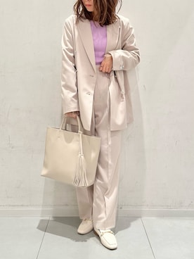 megさん（レディース・153cm）の春コーディネート
