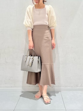 megさん（レディース・153cm）の春コーディネート