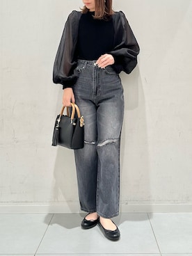 megさん（レディース・153cm）の春コーディネート