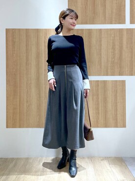 mai＿Andemiuさん（レディース・163cm）の冬コーディネート