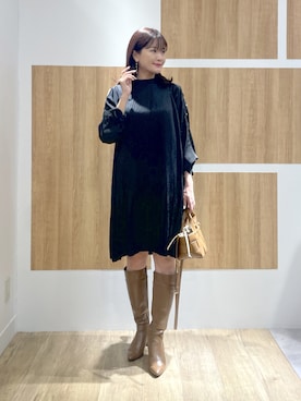 mai＿Andemiuさん（レディース・163cm）の冬コーディネート