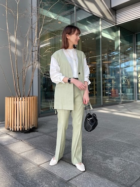 momokaさん（レディース・164cm）の春コーディネート