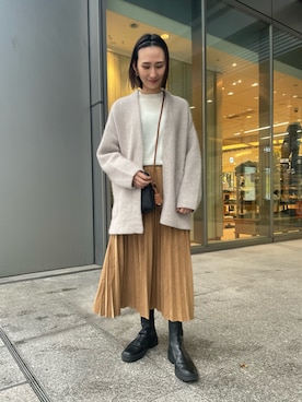 momokaさん（レディース・164cm）の冬コーディネート