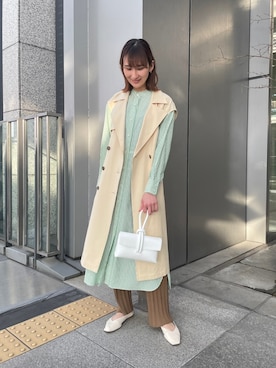 momokaさん（レディース・164cm）の春コーディネート