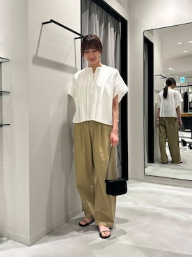 「URBANRESEARCH」｜momokaさん（レディース・164cm）の夏コーディネート