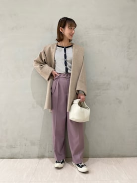 momokaさん（レディース・164cm）の冬コーディネート