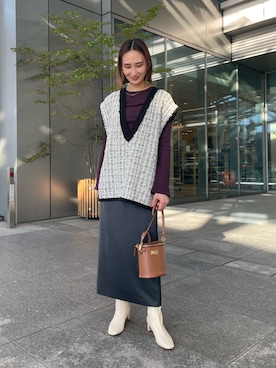 momokaさん（レディース・164cm）の秋コーディネート