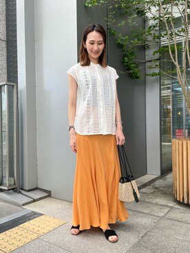 momokaさん（レディース・164cm）の夏コーディネート