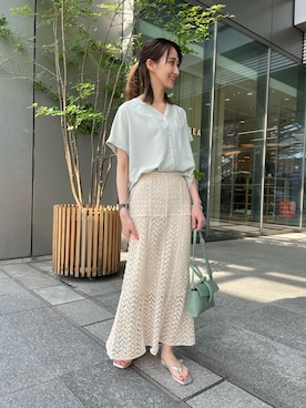 momokaさん（レディース・164cm）の夏コーディネート