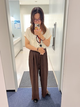 Tomomiさん(レディース・159cm)の夏コーディネート