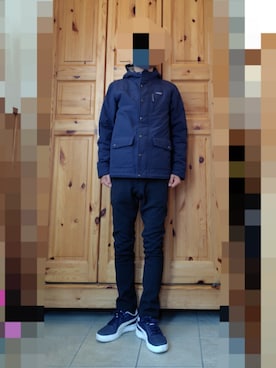 「アイテム（ジャケット/アウター）」を使った、やんさかさん（メンズ・166cm・40代）の冬コーディネート