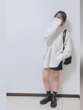 「おんなのこコーデ」｜「アイテム（ブーツ）」を使った、ℹ︎♡ℹ︎さん（キッズ・150cm）の冬コーディネート