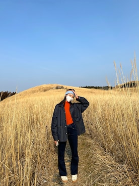 「ONCILY（オンシェリー）のアイテム（ジャケット/アウター）」を使った、YUIさん（レディース・160cm）の春コーディネート