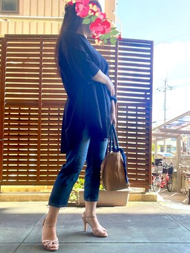 あっき✲さん（レディース・154cm）の夏コーディネート