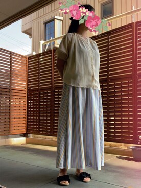 あっき✲さん（レディース・154cm）の夏コーディネート