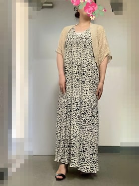 「しまむら（シマムラ）のアイテム」を使った、あっき✲さん（レディース・154cm）の夏コーディネート