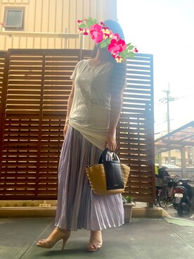 あっき✲さん（レディース・154cm）の夏コーディネート