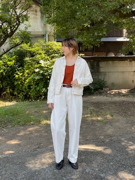 「SETTO（セット）のアイテム（ジャケット/アウター）」を使った、yamawakiさん（レディース・164cm）の冬コーディネート