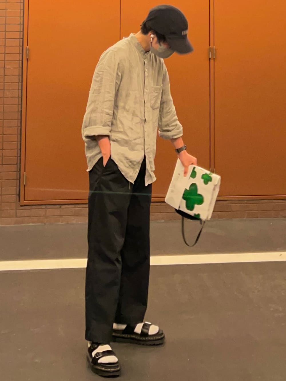 ベンチ シャークソール レザー サンダル L ブラック シューズ 厚底 26㎝ BENCH（BENSAN） サンダル BENCH/ベンチ/BENSAN-D C/L SHARKSOLE