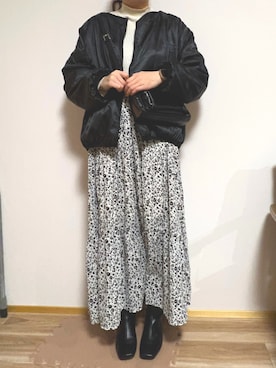 meme⁂さん（レディース・162cm）の冬コーディネート