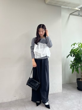おみくさん（骨格ウェーブ・レディース・163cm）の秋コーディネート