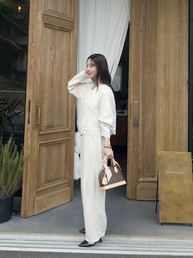 「アイテム（その他アウター）」を使った、おみくさん（レディース・163cm・20代）の秋コーディネート