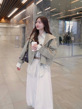 おみくさん（レディース・163cm）の春コーディネート