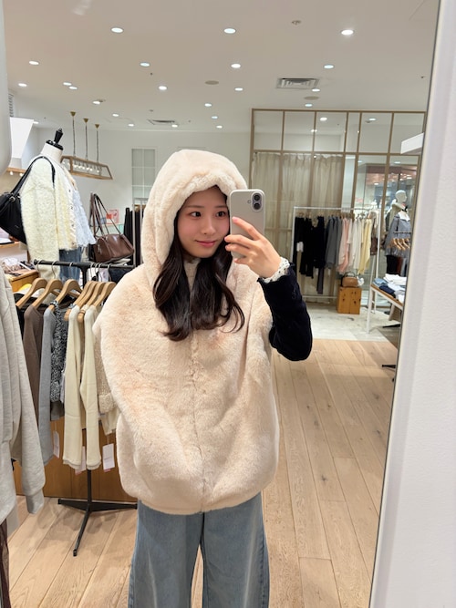 セール】フーディーファーベスト（ベスト）｜mystic（ミスティック）の