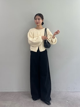 「mystic（ミスティック）のアイテム」を使った、おみくさん（レディース・163cm）の秋コーディネート