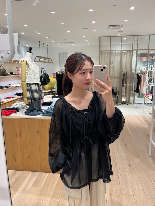 セール】プレート付きニットキャミ（キャミソール）｜mystic