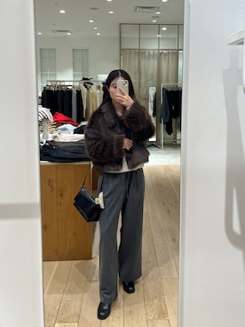 「アイテム（その他アウター）」を使った、おみくさん（レディース・163cm・20代）の秋コーディネート