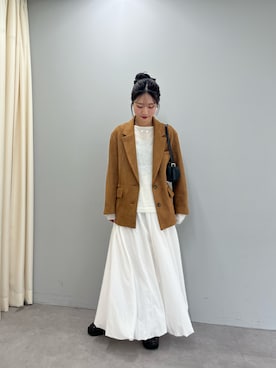 「mystic（ミスティック）のアイテム」を使った、おみくさん（骨格ウェーブ・レディース・163cm）の夏コーディネート